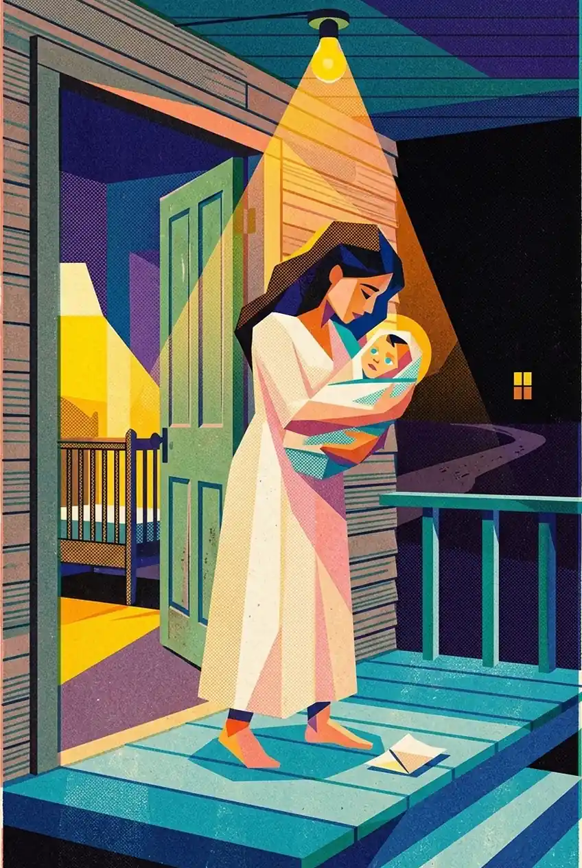 The Baby at the Door