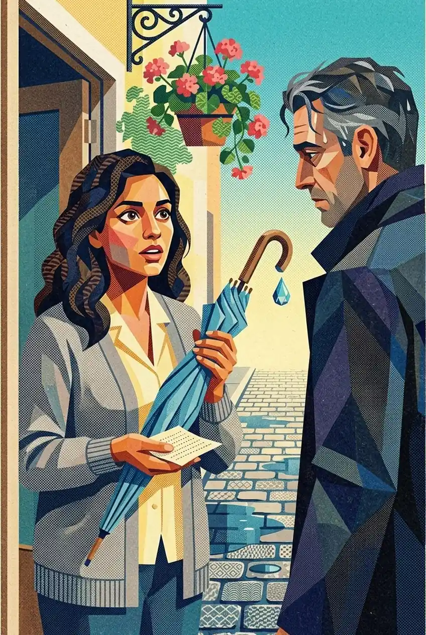 The Blue Umbrella