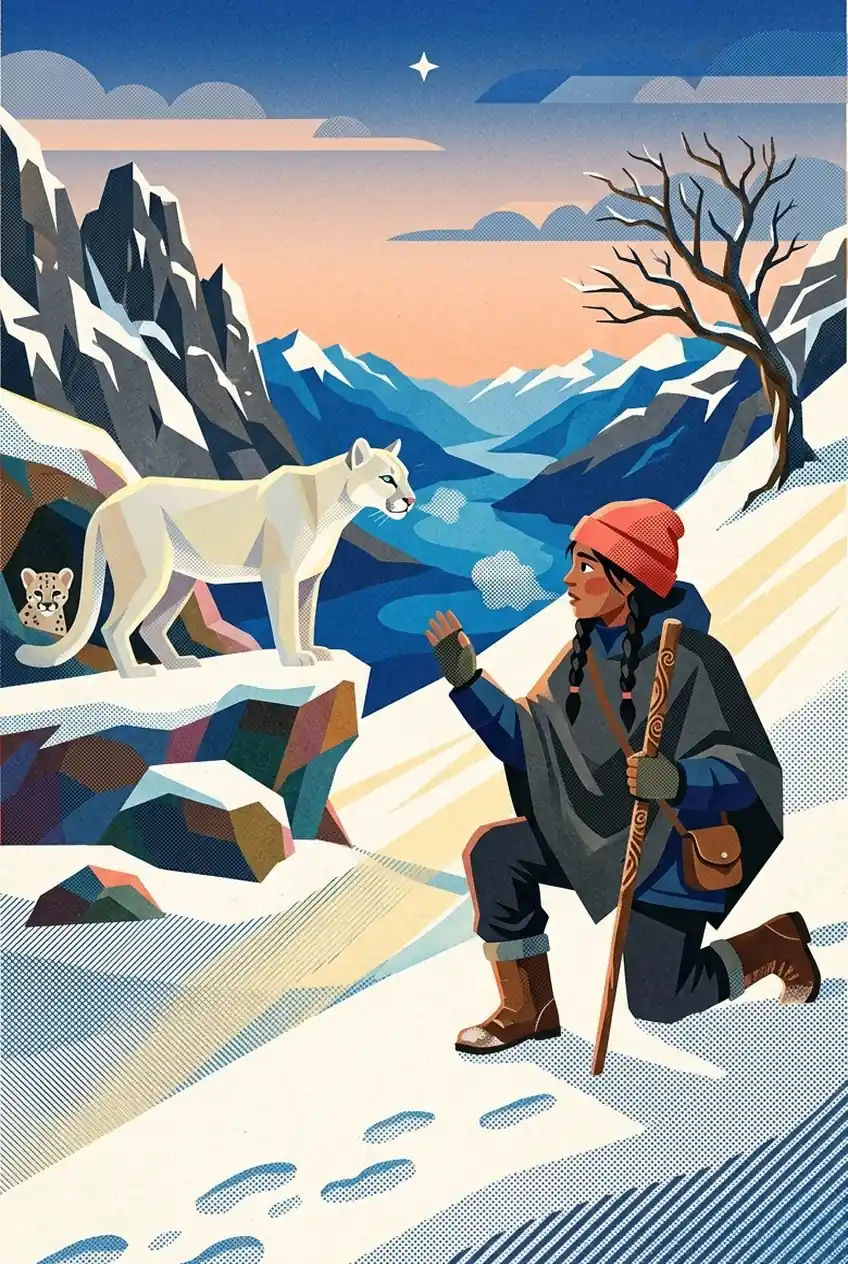 The Winter Hunter's Path
