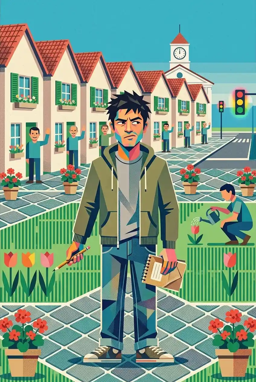 The Suspiciously Perfect Town