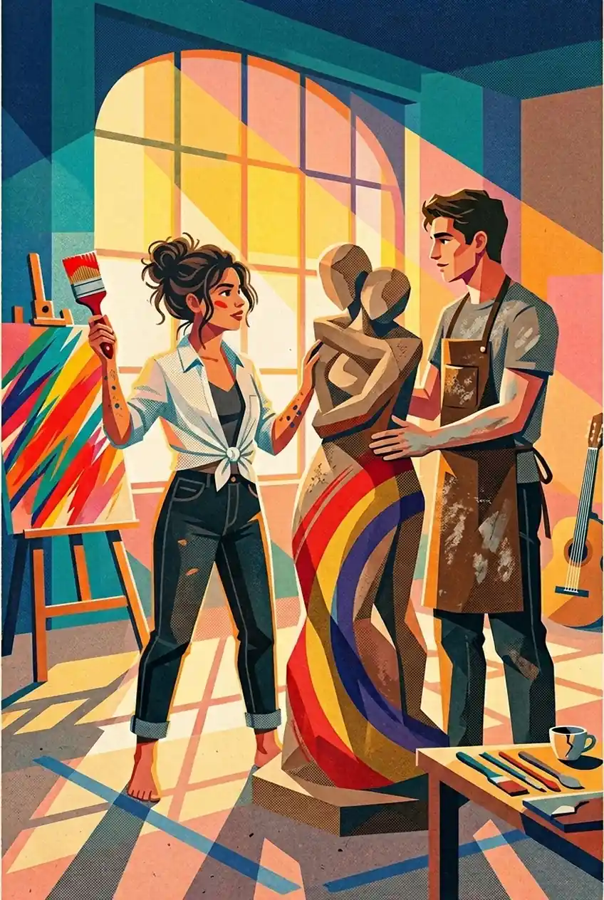 The Aspiring Artists of Madrid