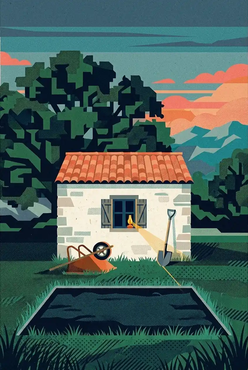 The Ground Behind the House