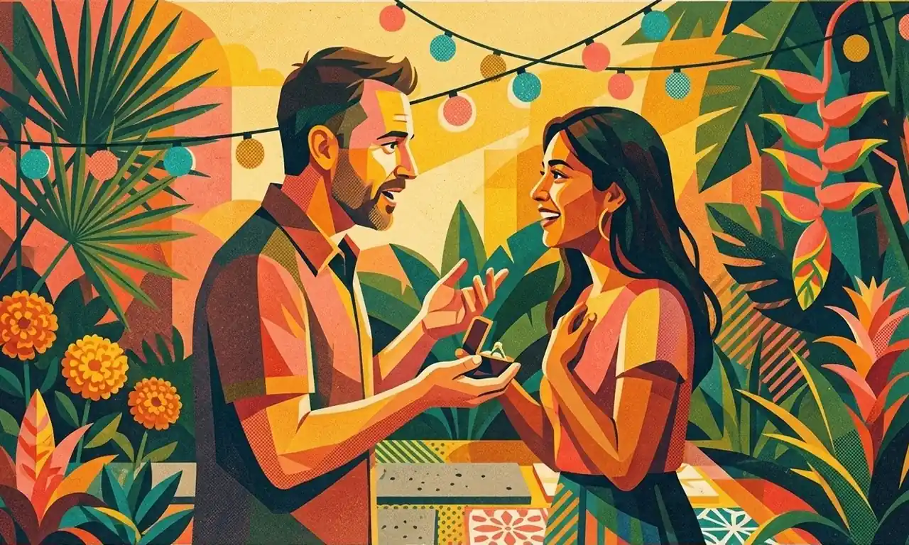Lesson 2496 The Proposal at the Beach