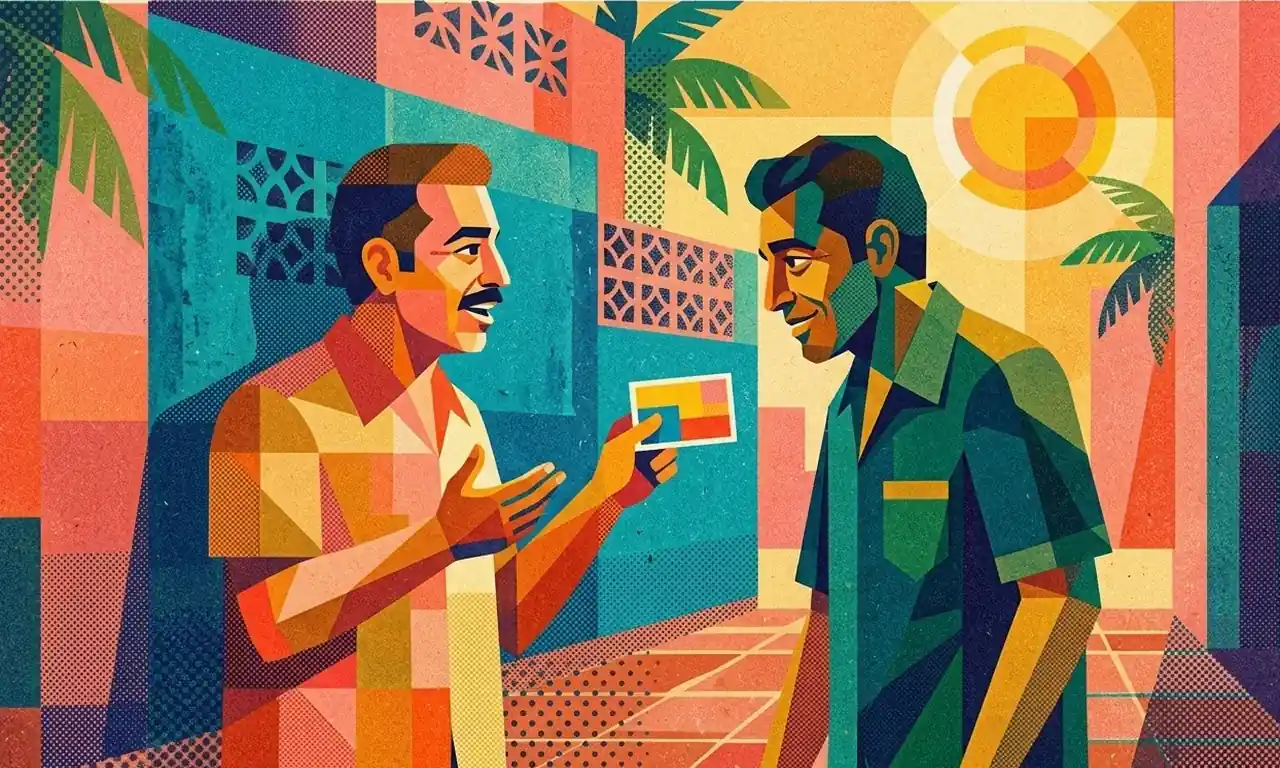 Lesson 2661 Picking Up the Permanente Card