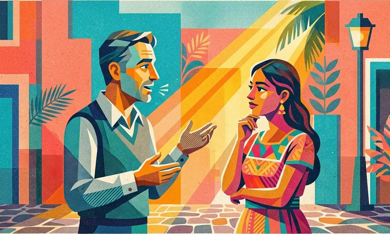 Lesson 2739 Telling Her About His U.S. World
