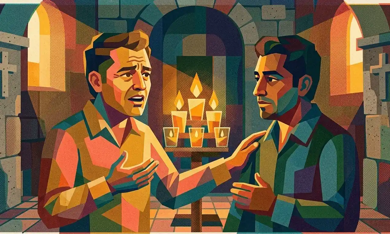 Lesson 2807 Lighting a Candle for Someone