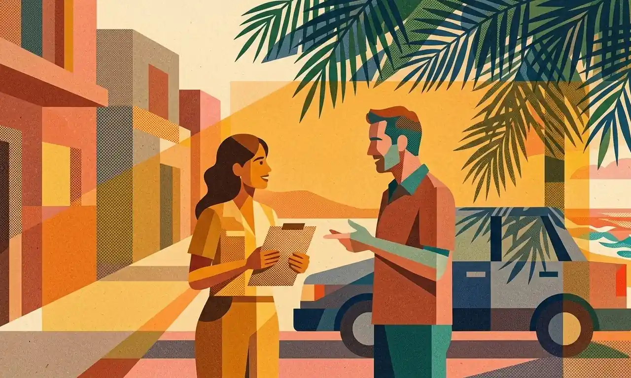 Lesson 380 Renting a Car at the Counter