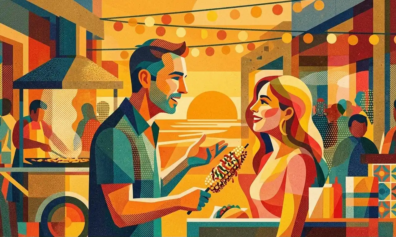 Lesson 396 Buying Elotes From the Cart