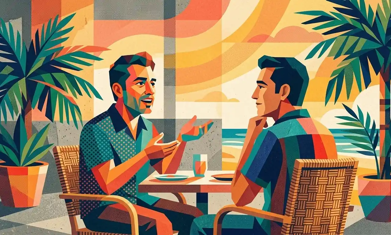 Lesson 416 Asking for a Table for Two