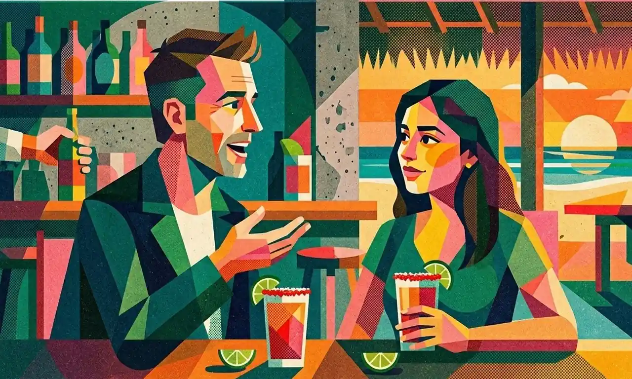 Lesson 484 The Beach Bar Vibe Chat