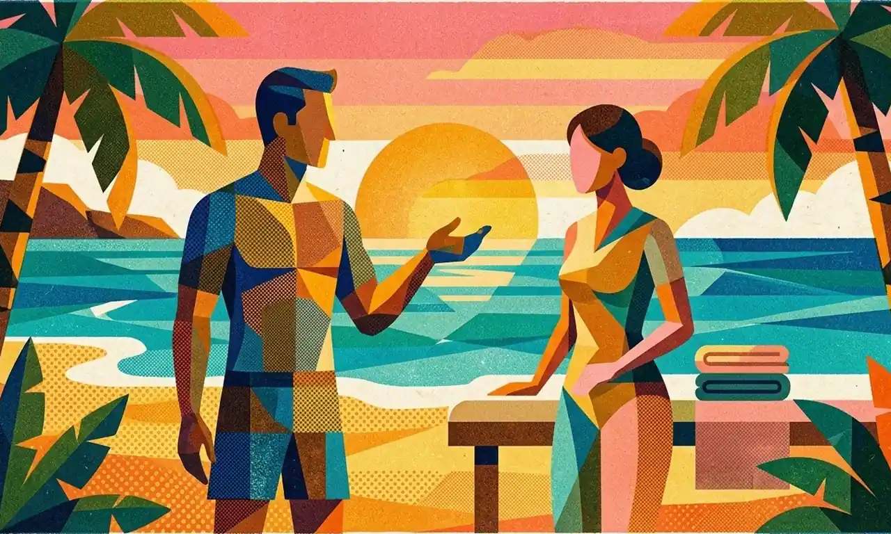 Lesson 711 A Massage on the Beach