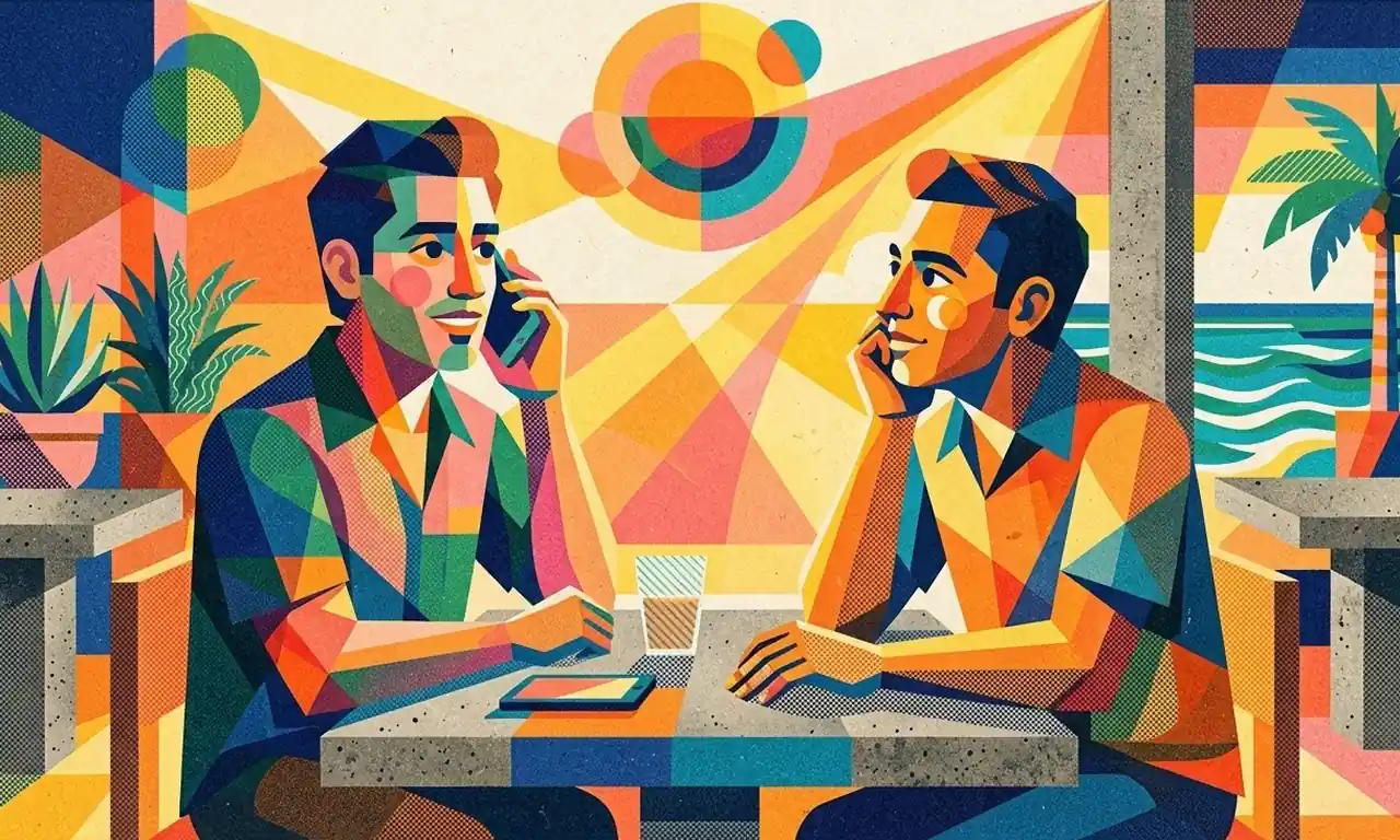 Lesson 855 A Full Casual Phone Conversation
