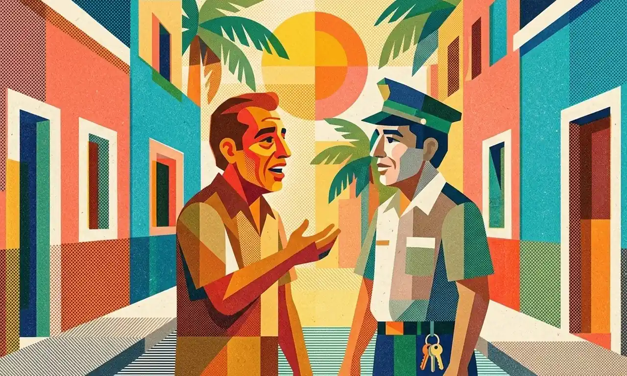 Lesson 886 Introducing Yourself to the Portero