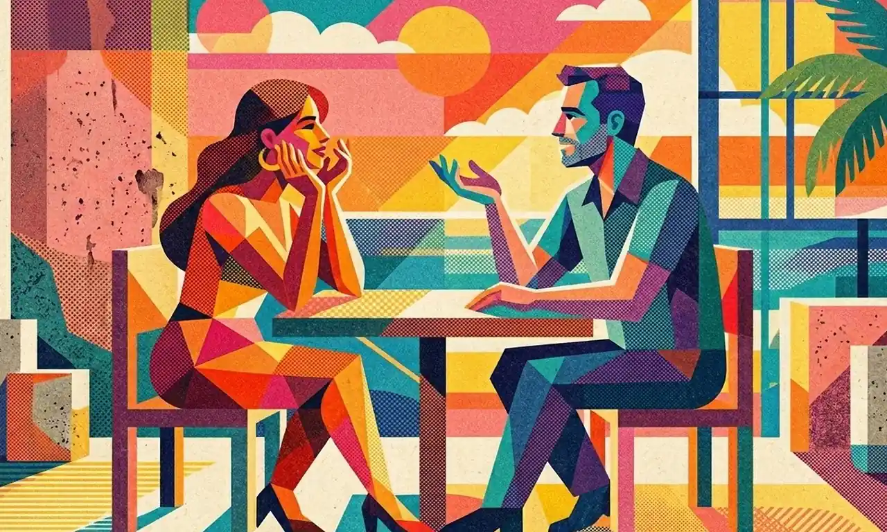 Lesson 1212 She Imitates How He Talks
