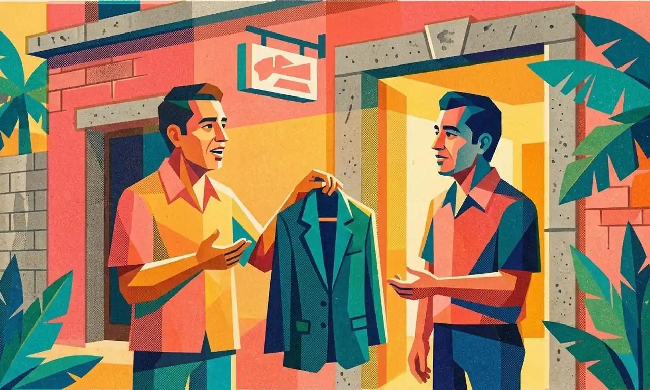 Lesson 1751 The Dry Cleaning Counter