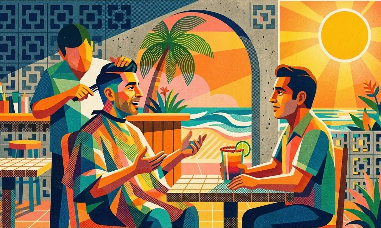 Lesson 1825 Small Talk in the Barber Chair