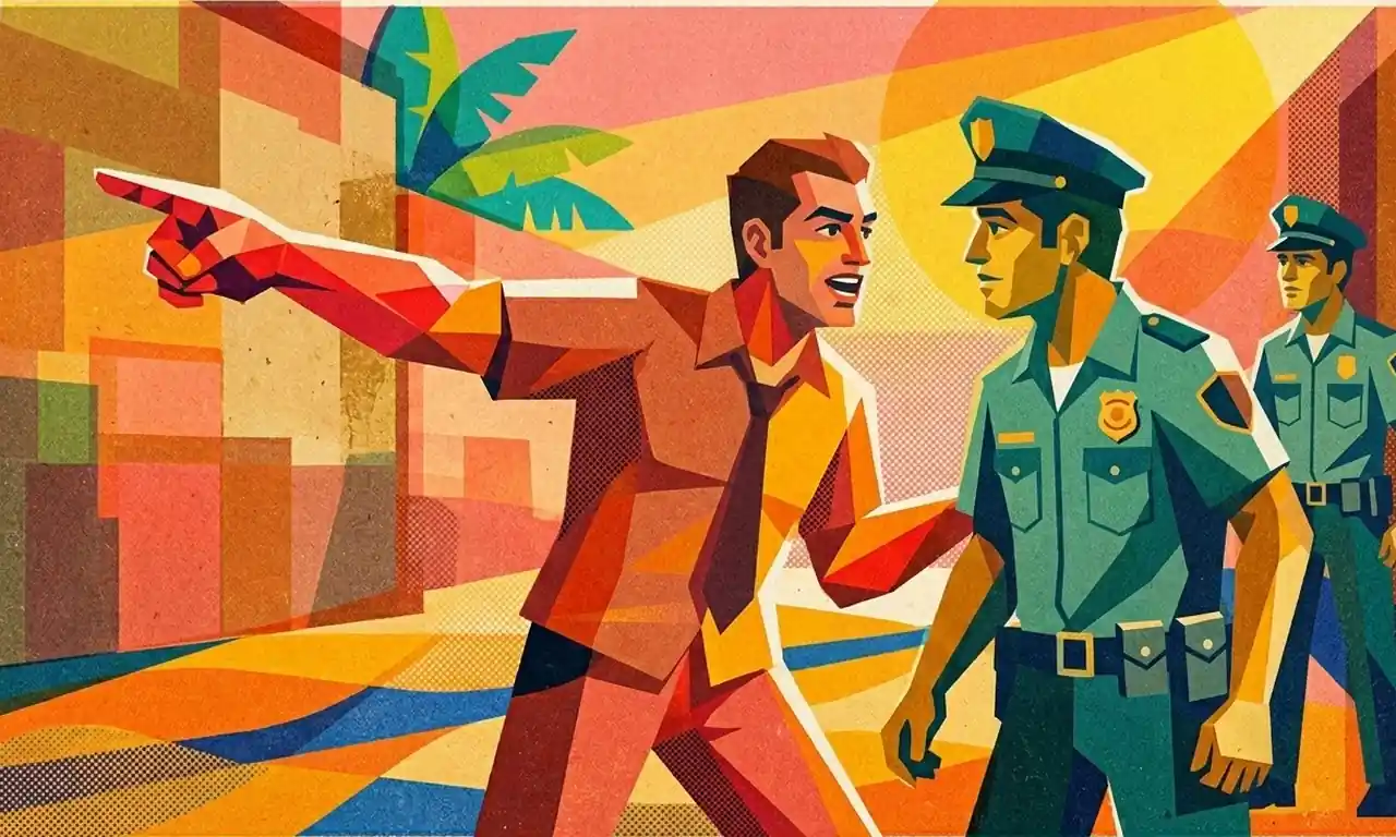 Lesson 1956 Witnessing a Street Fight